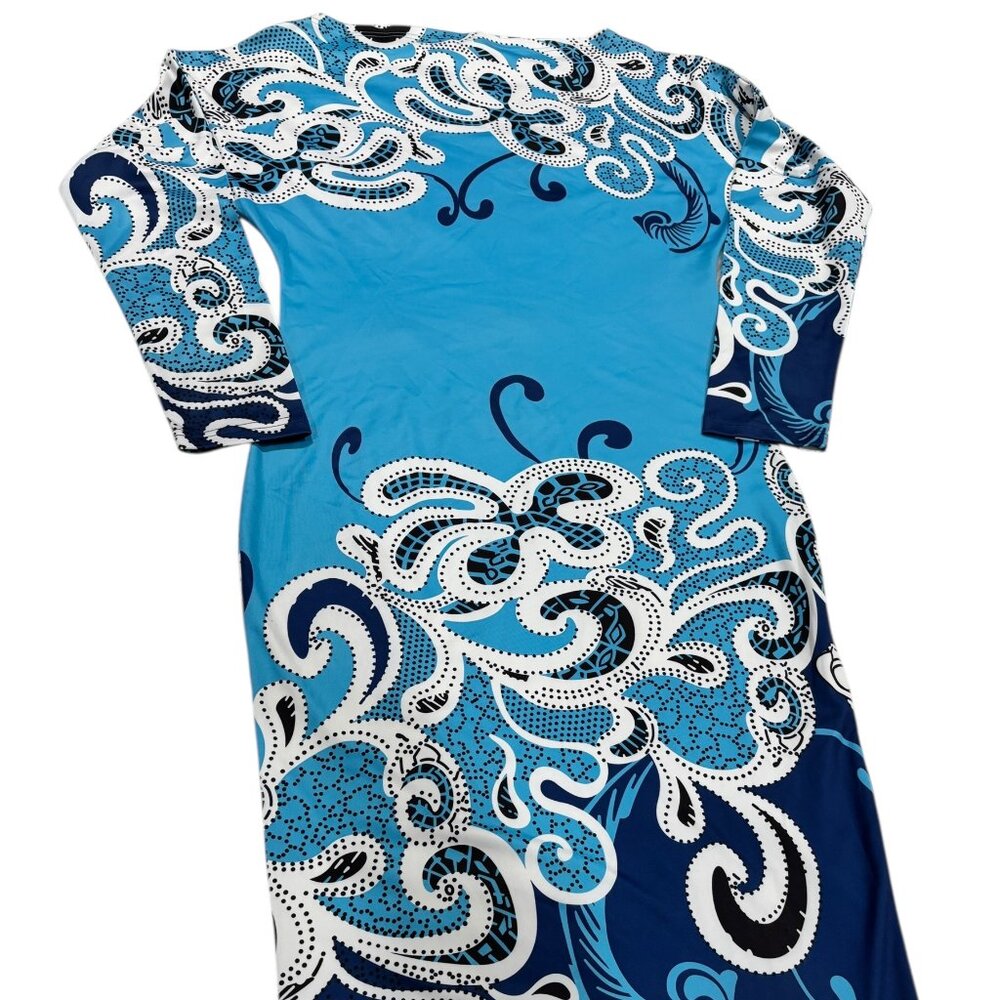 Iconic Abstract Print Dress - Picture 2 of 8